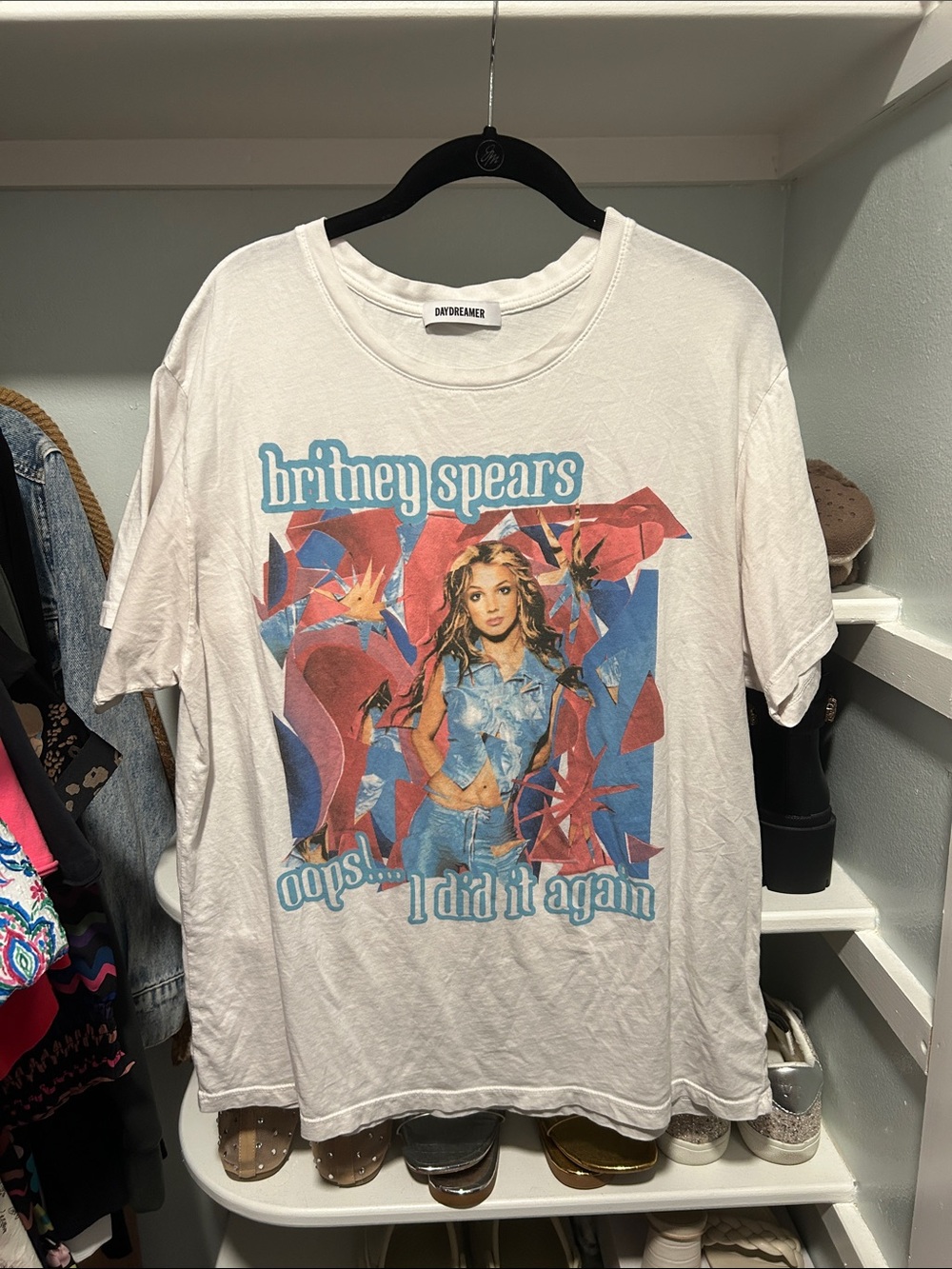 Daydreamer Britney Spears Graphic Band Tee